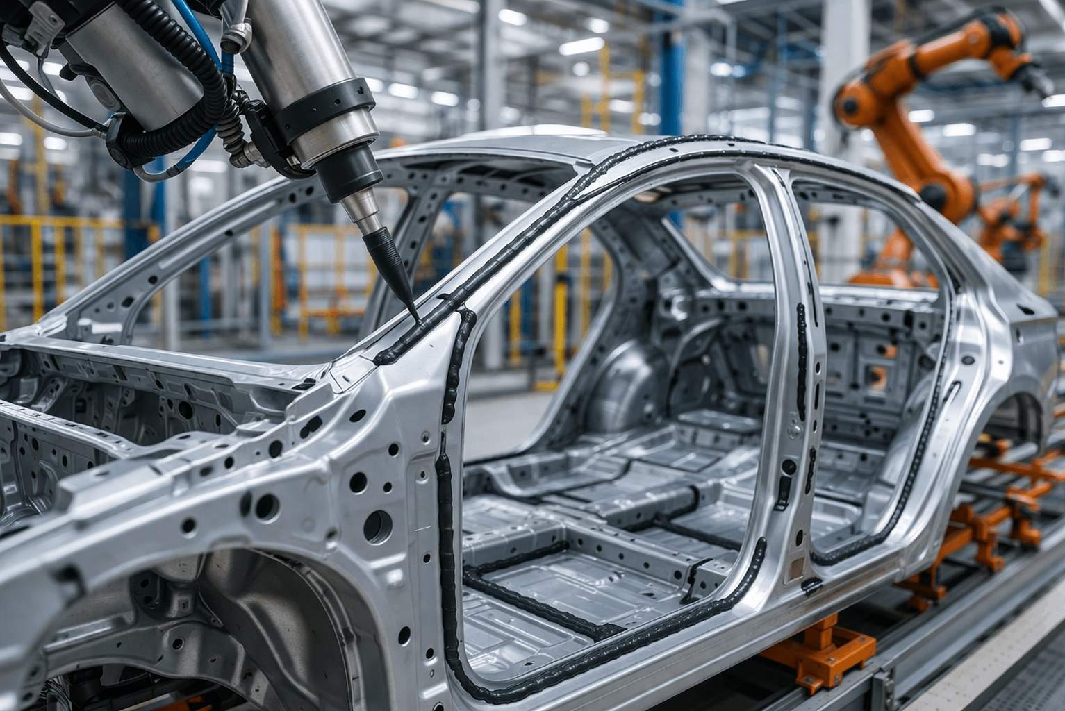 Otomotiv G&ouml;vde Yapısı Montajı i&ccedil;in Yapısal Yapıştırıcılar